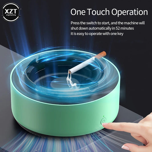 Portable Multipurpose Ashtray Air Purifier Anion Purification Practical Ash Ashtrays Gadgets House Accessories for Family Office